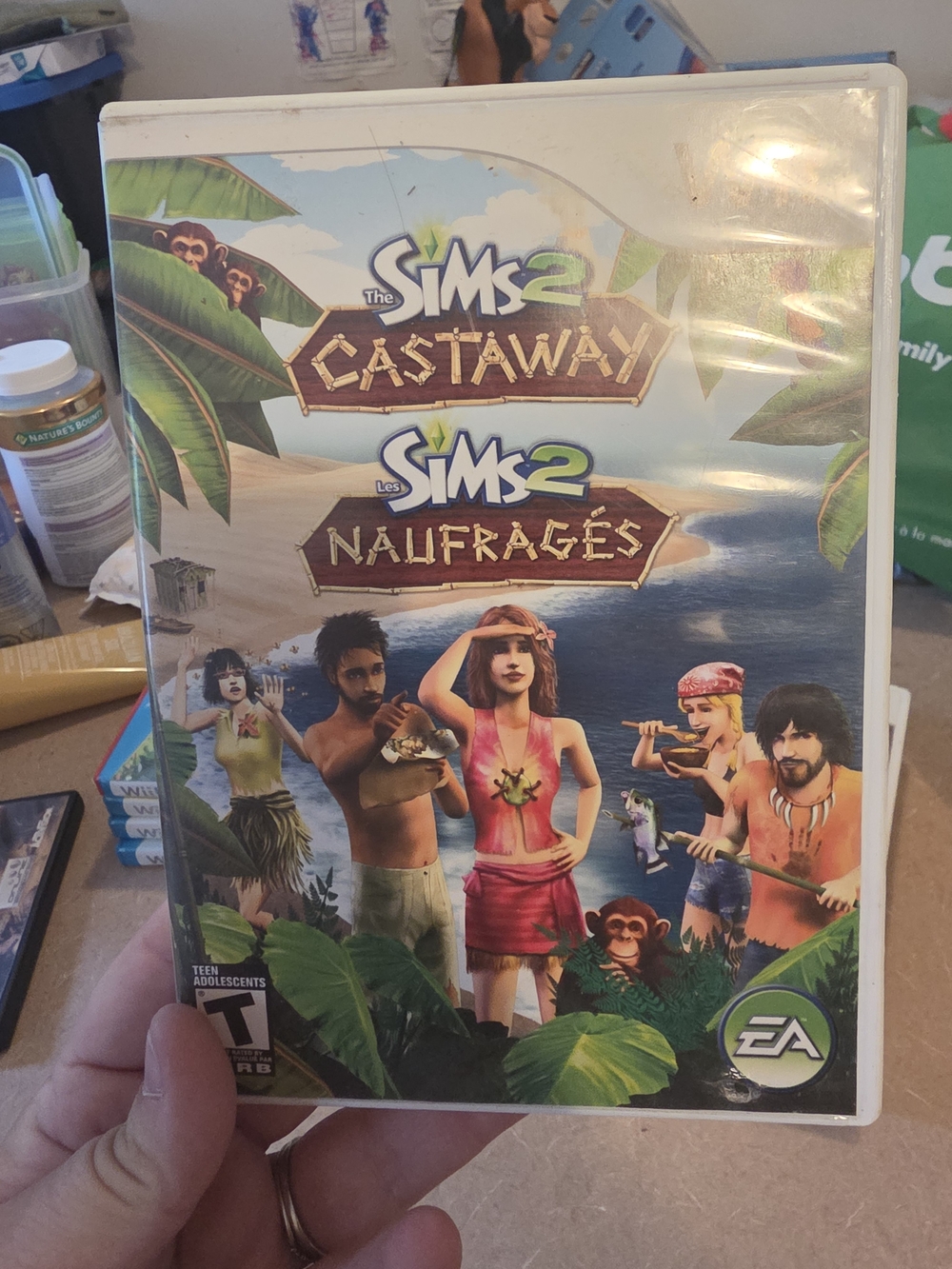 The Sims 2: Castaway () - White Case